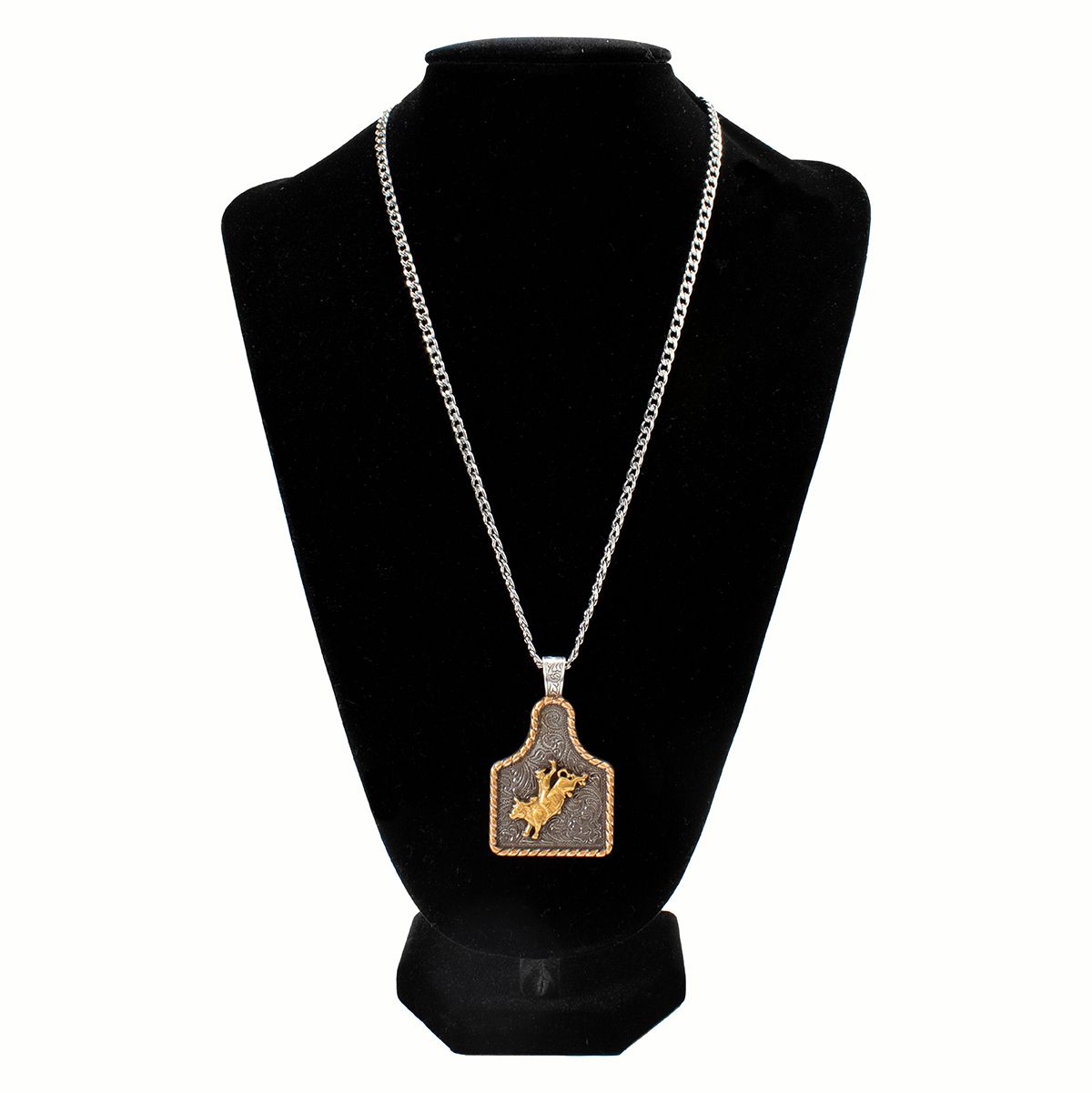 EAR TAG BULLRIDER NECKLACE