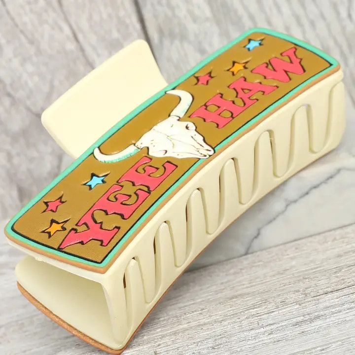 YEE HAW CLAW CLIP