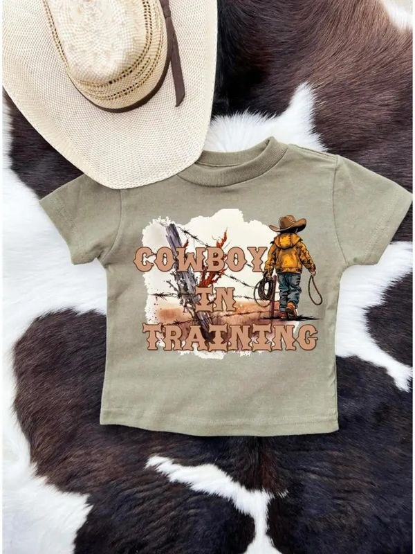 COWBOY IN TRAINING TEE