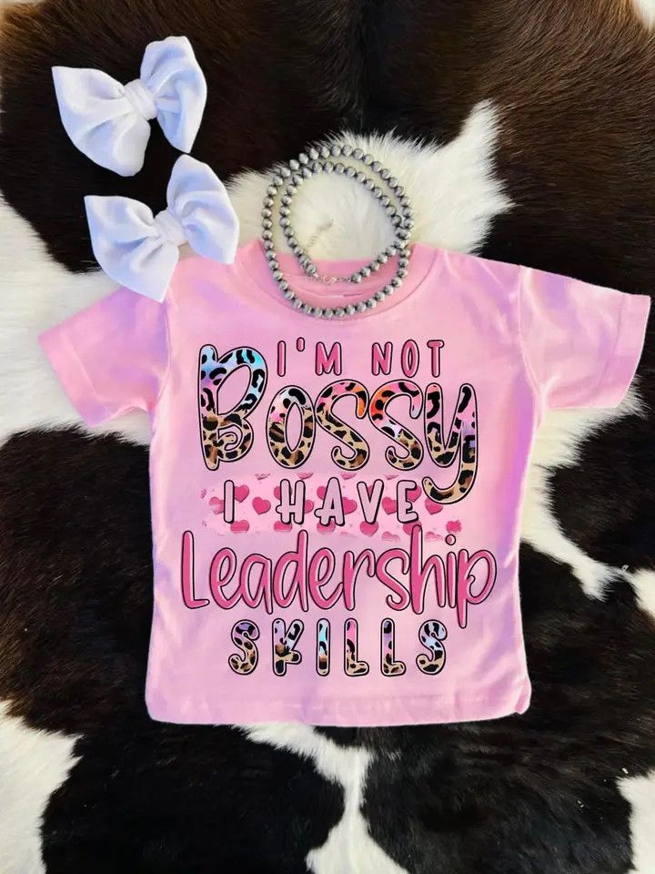 I&#39;M NOT BOSSY TEE