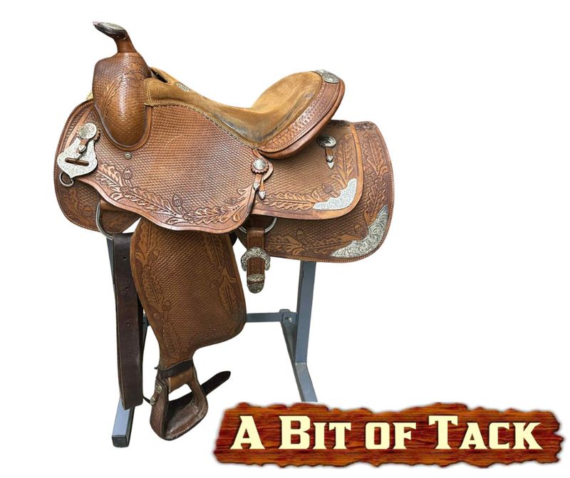 15&quot; Used Alamo Show Saddle