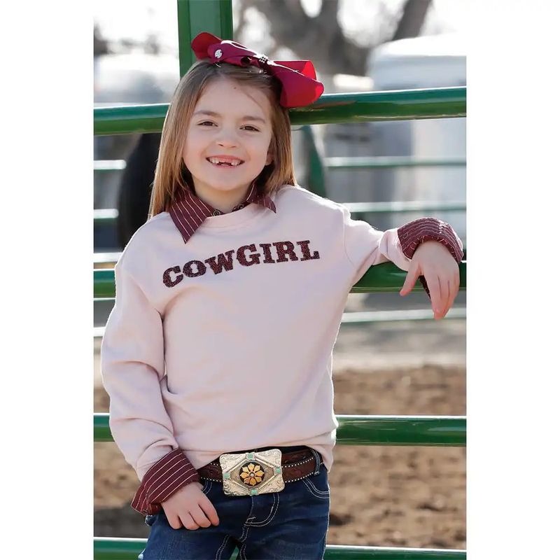 CRUEL GIRLS &quot;COWGIRL&quot; SWEATSHIRT