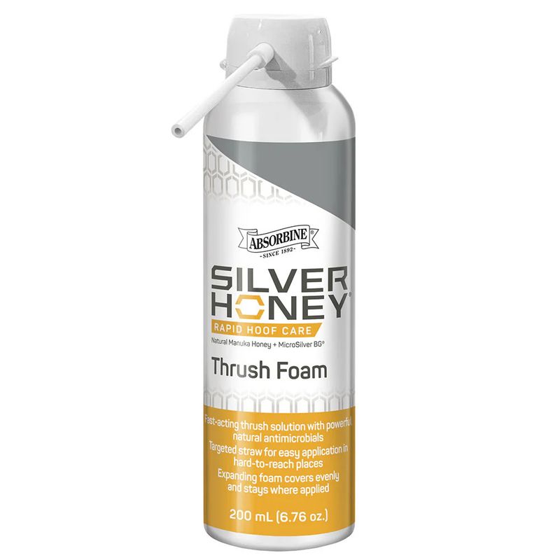 SILVER HONEY THRUSH FOAM, 6.76 OZ.