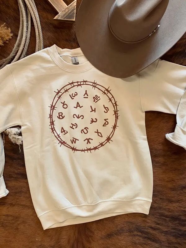 CATTLE BRANDS SWEATSHIRT