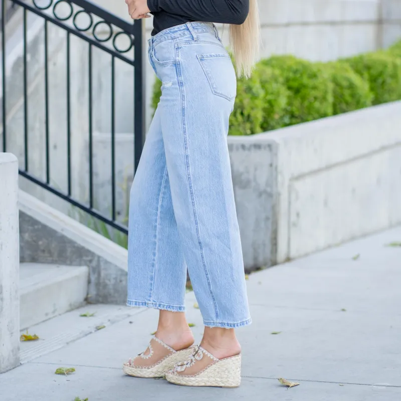 VERVET SUPER HIGH RISE BARREL JEAN