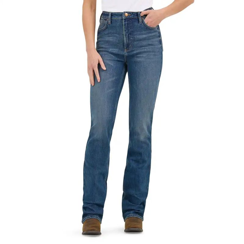 WRANGLER SKYLAR HIGH RISE RELAXED RIDING JEAN