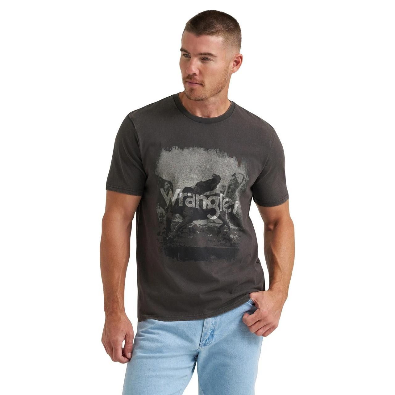 WRANGLER BUCKIN TEE