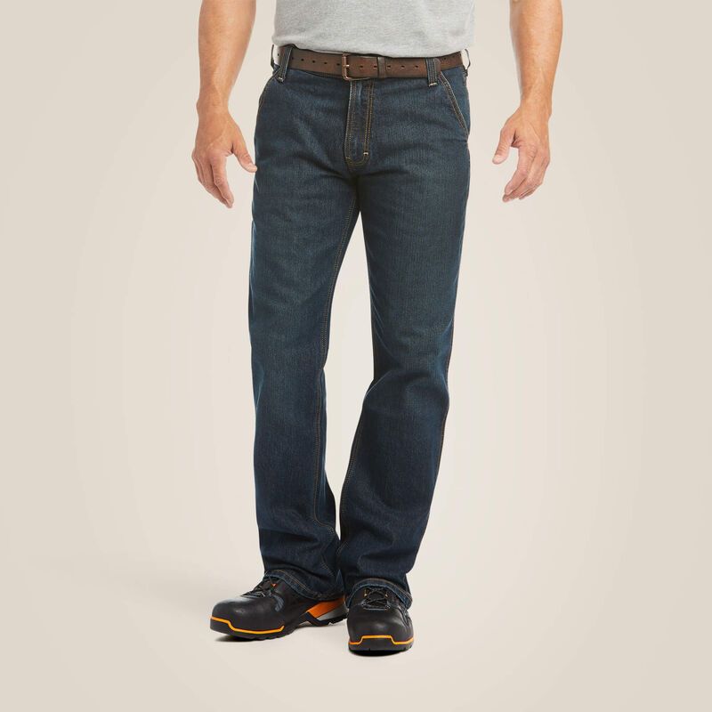 ARIAT REBAR M4 LOW RISE DURASTRETCH BOOTCUT JEAN