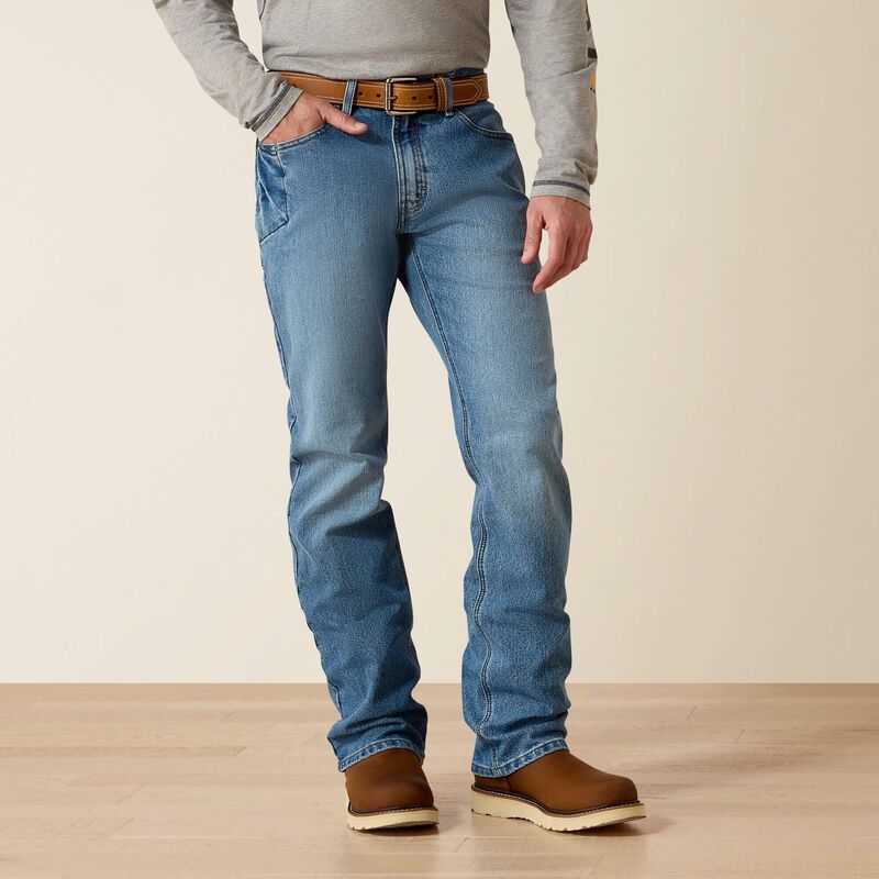 ARIAT REBAR M4 RELAXED DURASTRETCH BOOTCUT JEAN