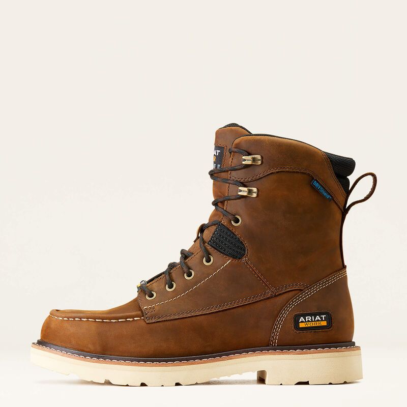 ARIAT REBAR LIFT 8" WATERPROOF WORK BOOT