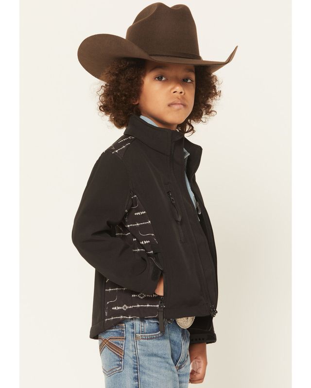 COWBOY HARDWARE BARB POLYSHELL JACKET