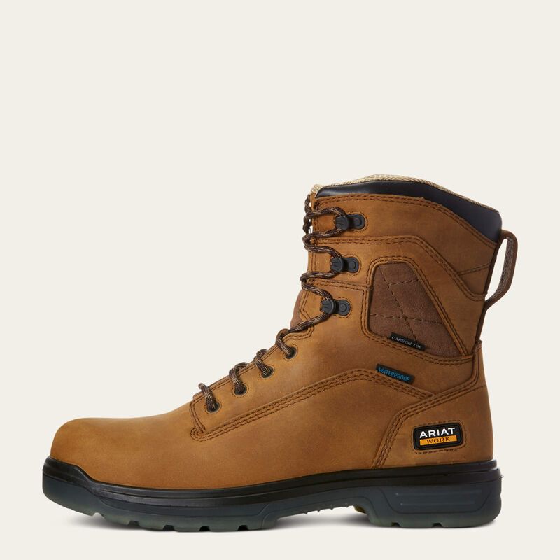 ARIAT TURBO 8" WATERPROOF CT AGED BARK
