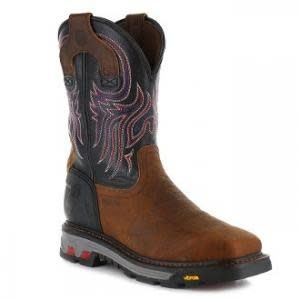JUSTIN STEEL TOE EH COWBOY WORK BOOTS