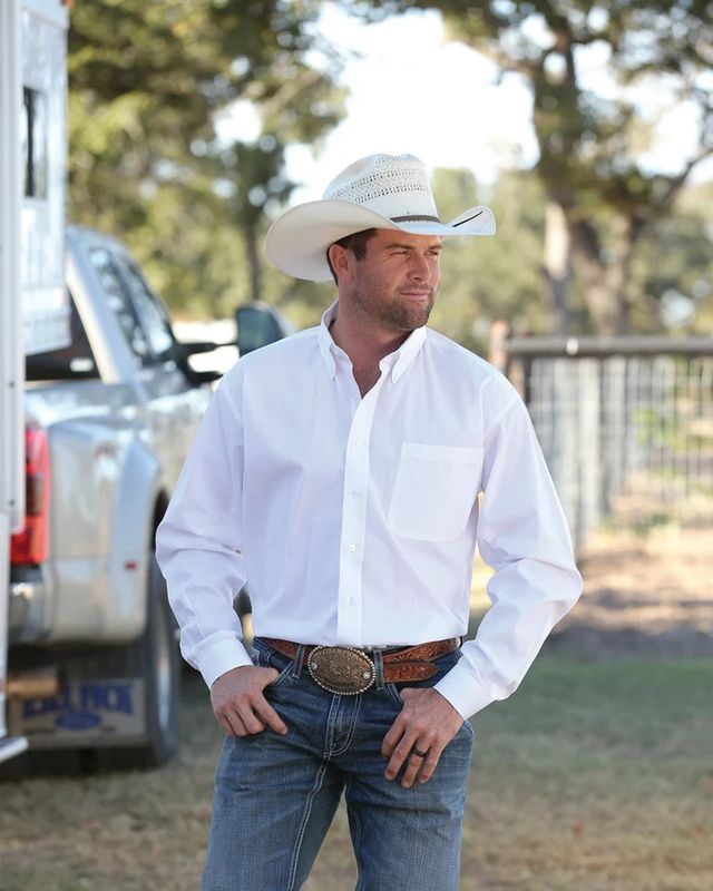 CINCH CLASSIC FIT BUTTON-DOWN WESTERN SHIRT