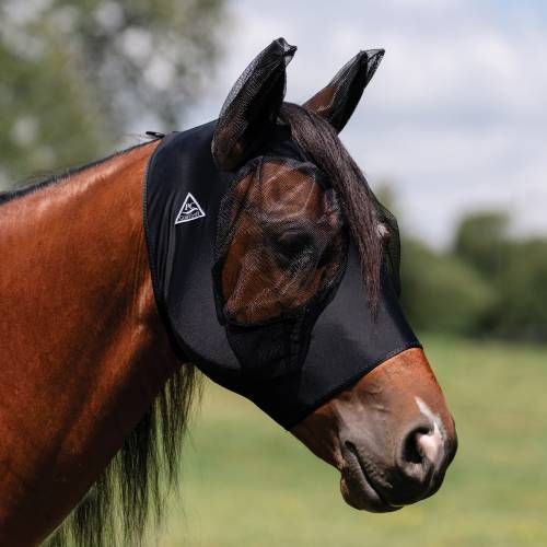 PROFESSIONAL'S CHOICE COMFORT FIT LYCRA FLY MASK