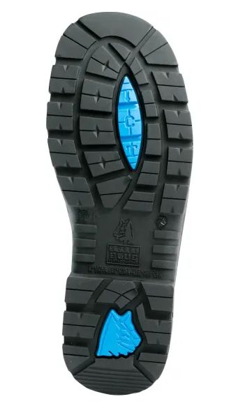 STEEL BLUE ARGYLE ZIP ELECTRICAL HAZARD SAFETY BOOT
