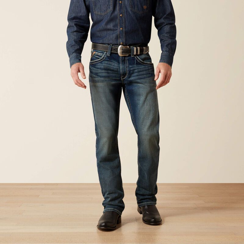 ARIAT M5 SLIM STRETCH ADKINS  STRAIGHT LEG JEAN IN LENNOX