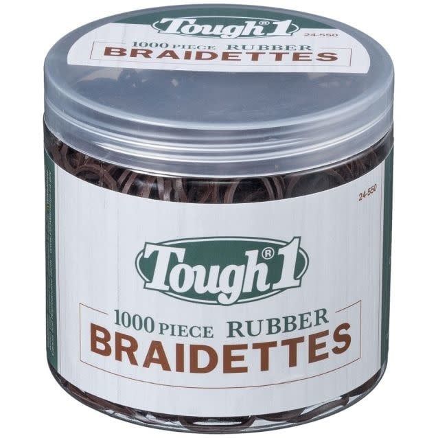 RUBBER BRAIDETTES (1,000 PC.)