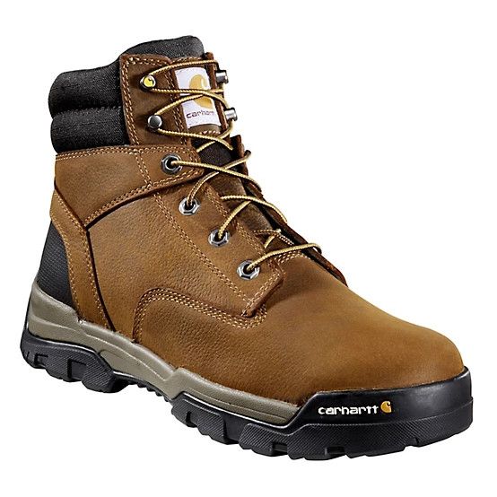 CARHARTT GROUND FORCE 6" CT TAN LEATHER BOOT