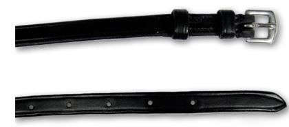 TOKLAT PREMIUM BLACK LEATHER SPUR STRAPS