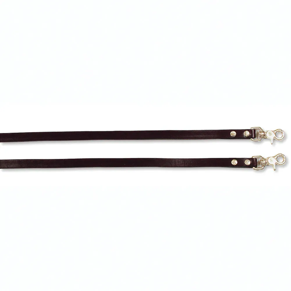 CIRCLE Y SCISSOR SNAP SPLIT REINS- 5/8"X7'