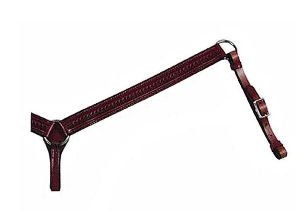 CIRCLE Y SHELL TOOLED BREAST COLLAR