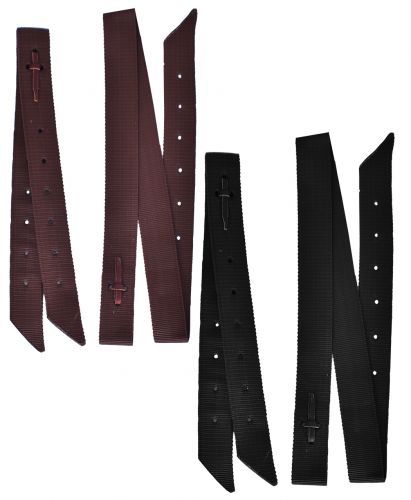 SHOWMAN PREMIUM QUALITY OFF BILLET AND TIE STRAP SET