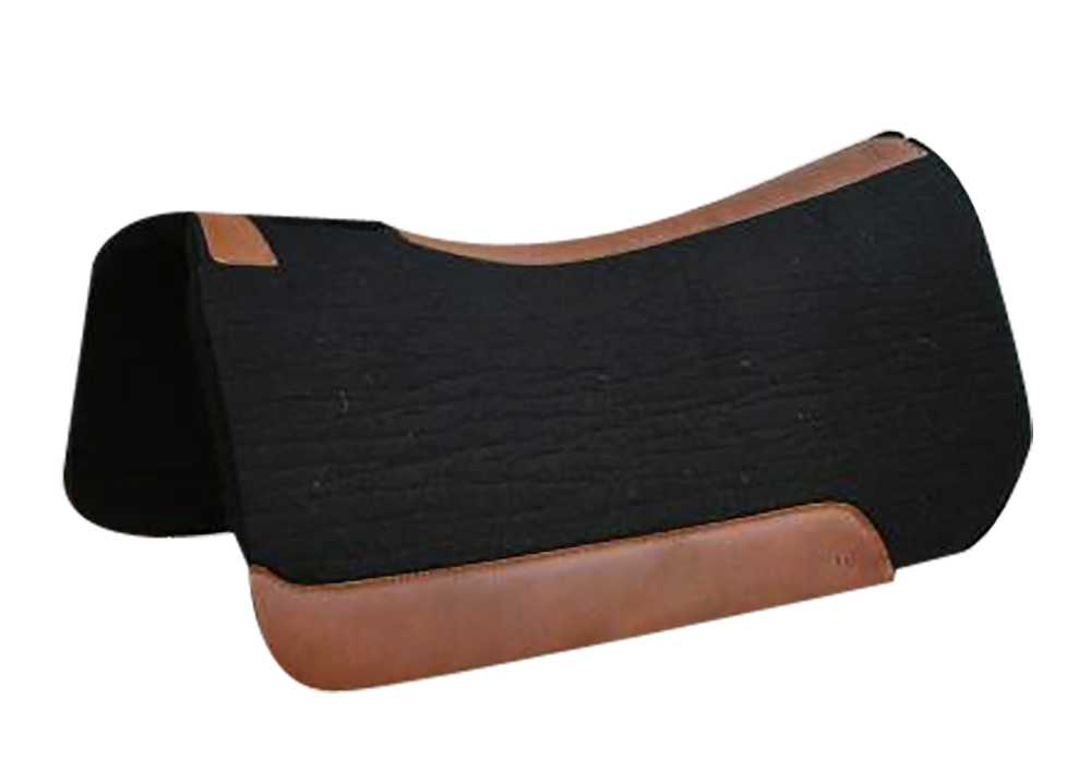 5 STAR 7/8" BARREL RACER CONTOURED BLACK BARREL PAD 30"X28"