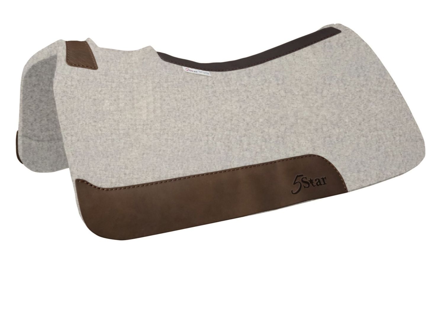 5 STAR ALL AROUND 7/8" WESTERN CONTOURED NATURAL PAD 30" X 30"
