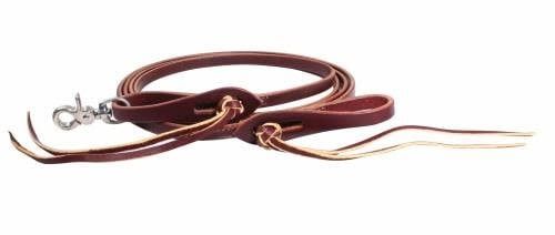 PROFESSIONAL'S CHOICE PINEAPPLE KNOT LATIGO ROPING REIN 1/2"