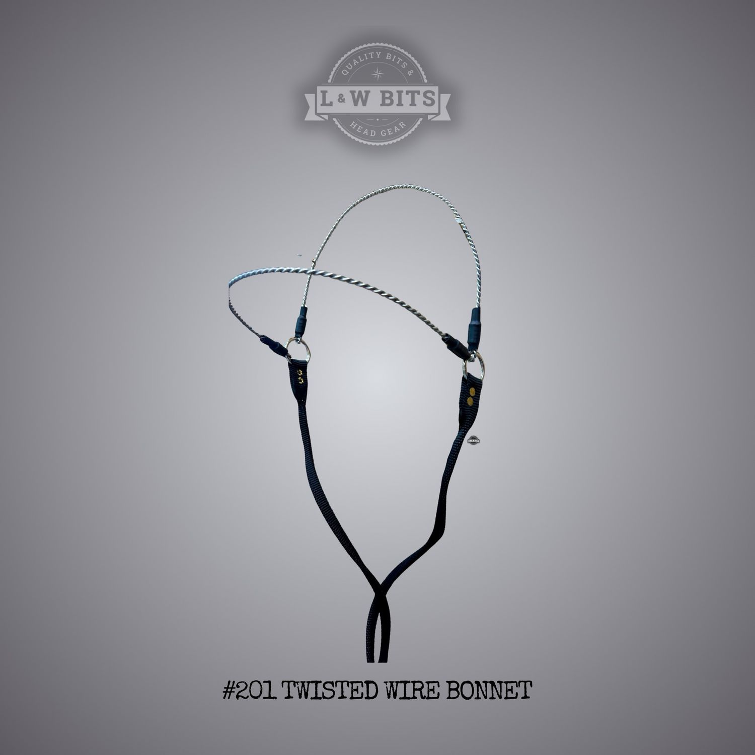 #201 L &amp; W TWISTED WIRE BONNET