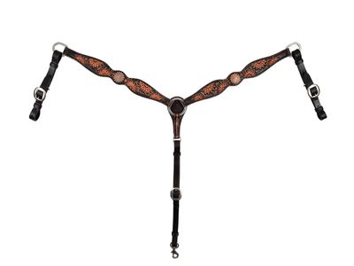 CIRCLE Y VINTAGE SUNFLOWER BREAST COLLAR