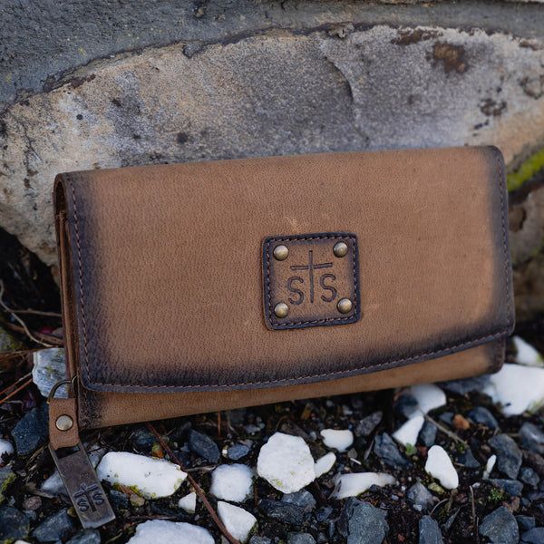 STS BARONESS TRI-FOLD LADIES WALLET