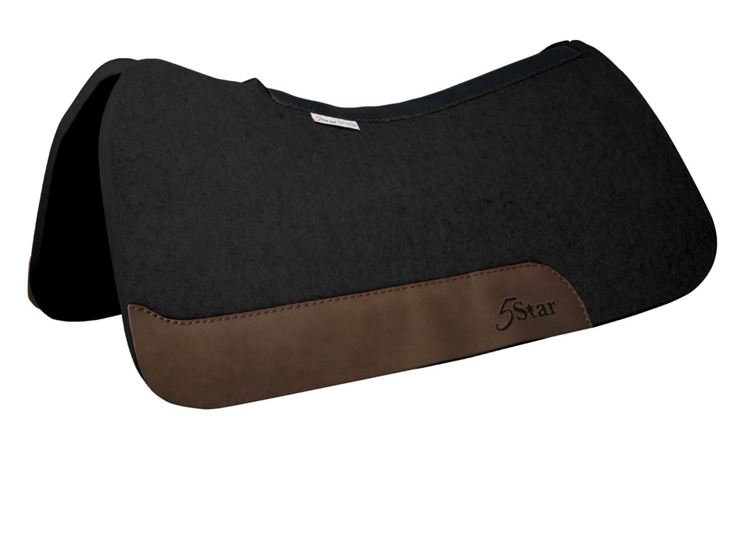 5 STAR PERFORMER 7/8" FLEX FIT CUT OUT CONTOURED BLACK FULL SKIRT PAD 32"X32"