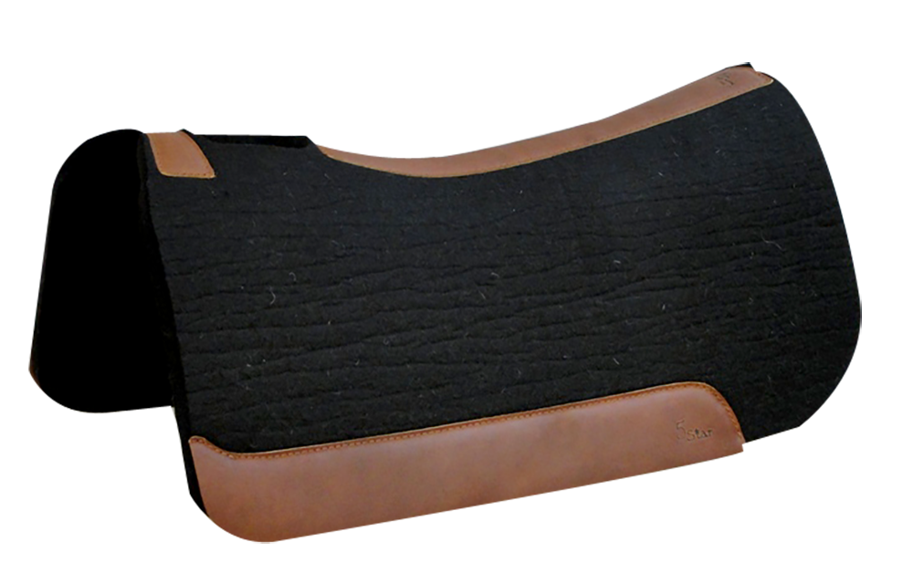 5 STAR 1" ALL AROUND WESTERN CONTOURED PAD- 30"X30"