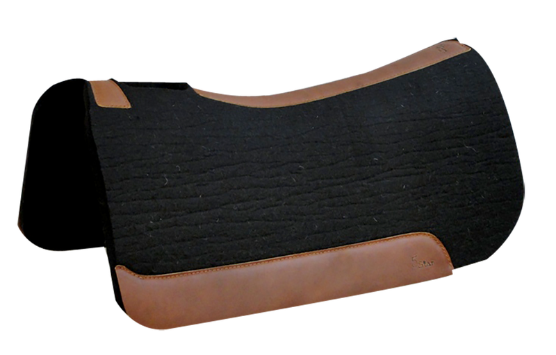 5 STAR 1" ALL AROUND WESTERN CONTOURED PAD- 30"X30"