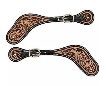 CIRCLE Y MEN'S BLOOMING WILD SPUR STRAPS