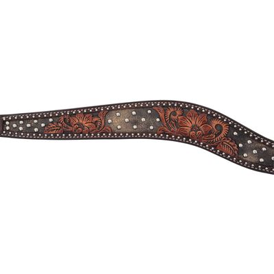 CIRCLE Y DARK FLASH ARIZONA FLOWER BREAST COLLAR