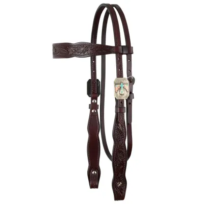 CIRCLE Y GREAT OAK BROWBAND HEADSTALL