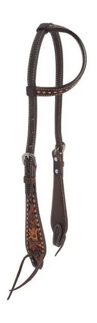 CIRCLE Y DUSTY FLORAL ONE EAR HEADSTALL