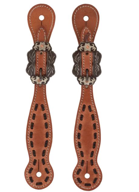 WEAVER BUCKSTITCH SPUR STRAP, HERMANN OAK® RUSSET, LADIES