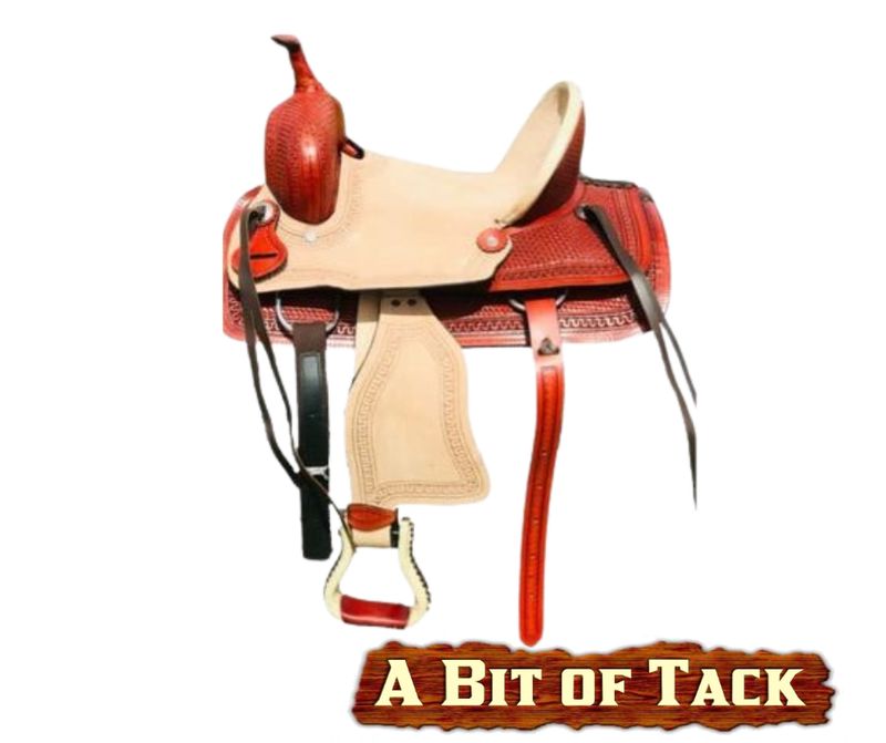 12" Pony Saddle - Rancher w/pencil roll