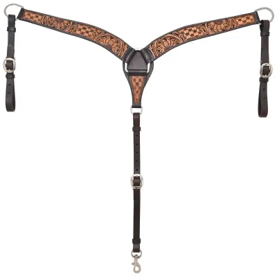 CIRCLE Y QUILTED SUNFLOWER BREAST COLLAR