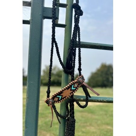 BRAIDED ROPE HALTER