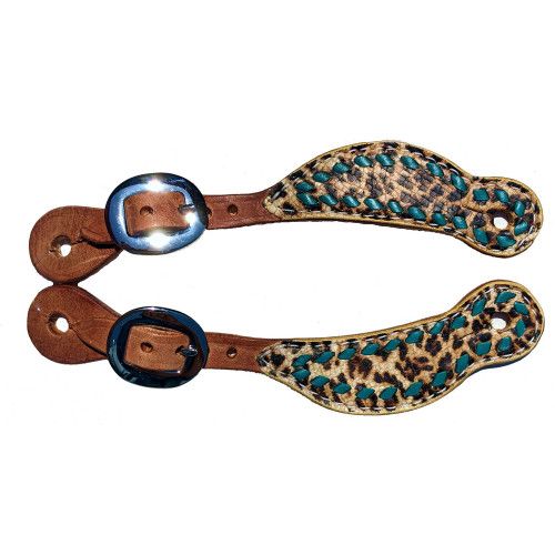 SAN SABA YOUTH EXOTIC SPUR STRAPS