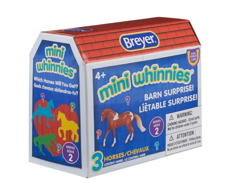 BREYER MINI WHINNIES BARN SURPRISE - SERIES 2
