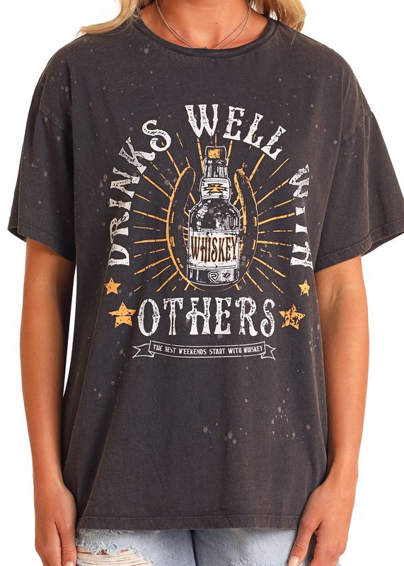 ROCK &amp; ROLL OVERSIZED TEE