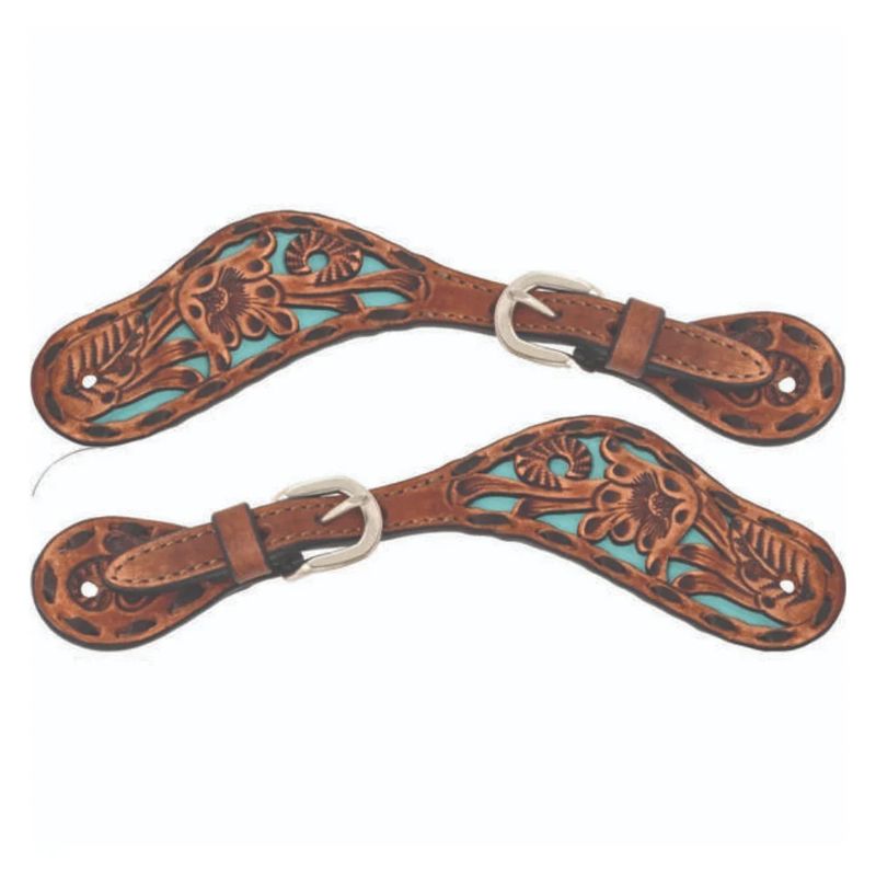 CIRCLE Y CARICO SPUR STRAPS, LADIES/YOUTH