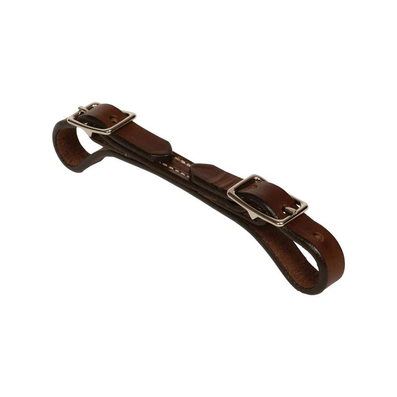 WEAVER FLAT BRIDLE LEATHER CURB STRAP