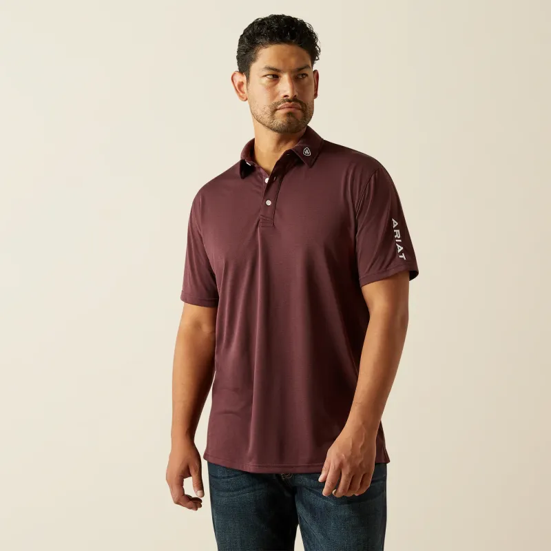 ARIAT TEAM LOGO POLO